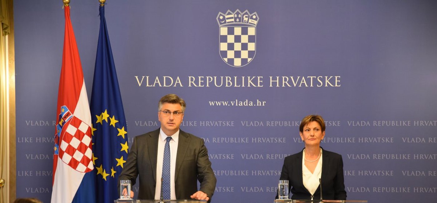 Predsjednik Vlade prihvatio ostavku Martine Dalić: Ostvarili smo strateški cilj očuvanja stabilnosti gospodarstva